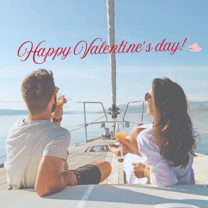 Mese dell'Amore - festeggia San Valentino con Noa yachting