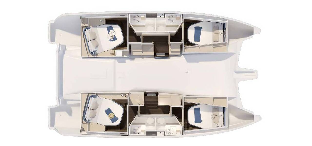 Fountaine Pajot New 41 Quatuor 4 no name