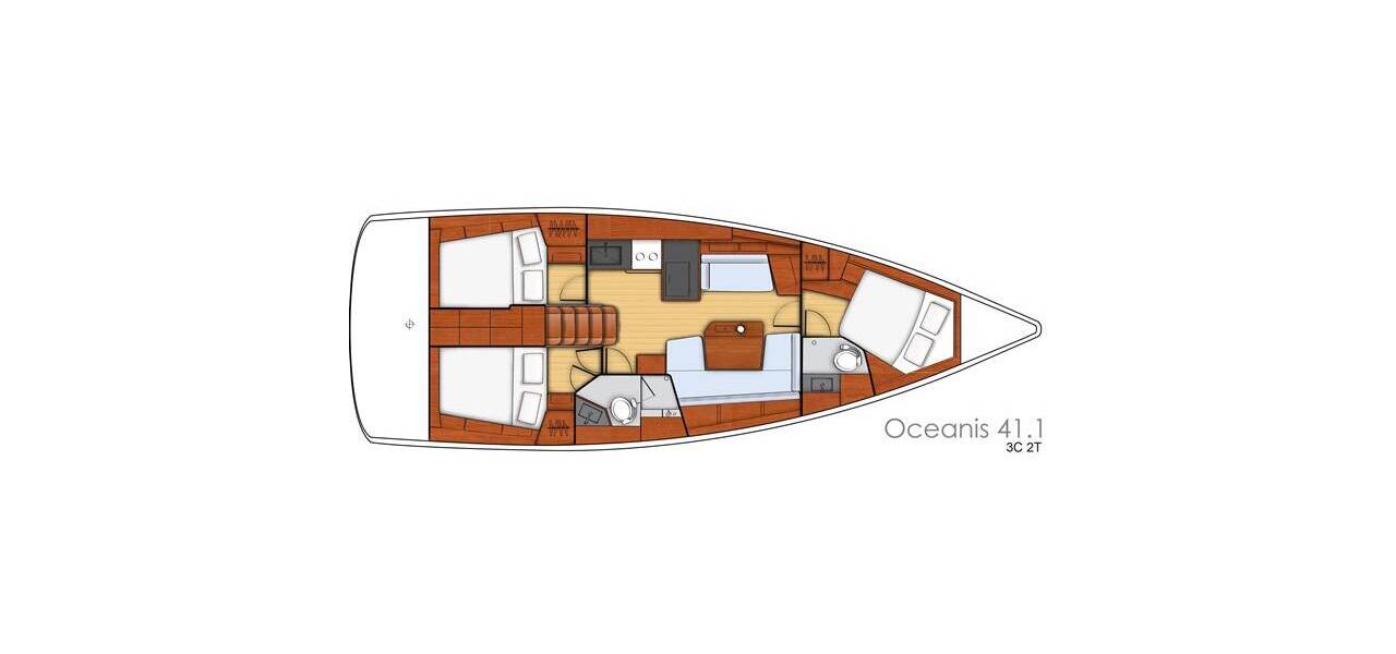 Oceanis 41.1 Mala Nevina